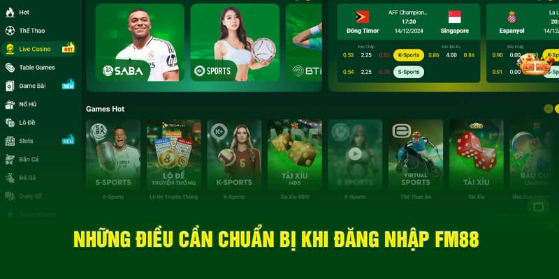 Hướng dẫn chi tiết cách đăng nhập FM88